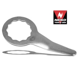 Neiko 35 mm. Round-Nose Straight Bent Blades For Windshield Remover # 30048B