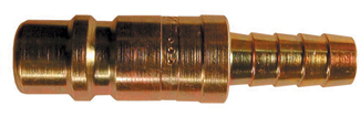 Coilhose Barb Industrial Quick Change Connectors, Size 3/8", Series 12